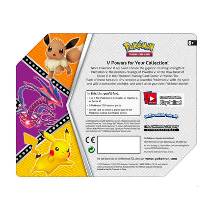 V Powers Tin (Eevee V)