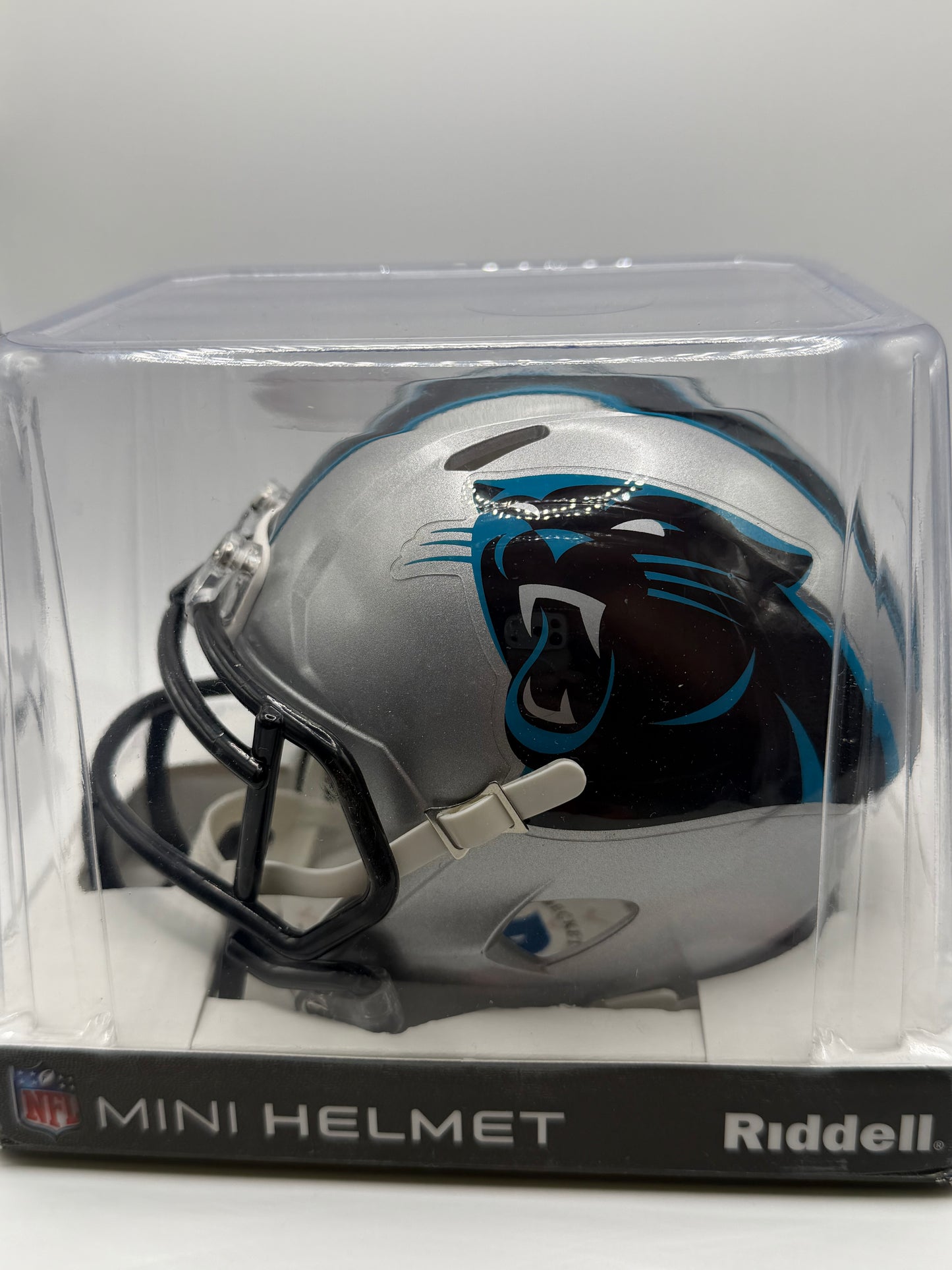 Robby "Chosen" Anderson Signed Mini Riddell Helmet (Speed) Beckett COA