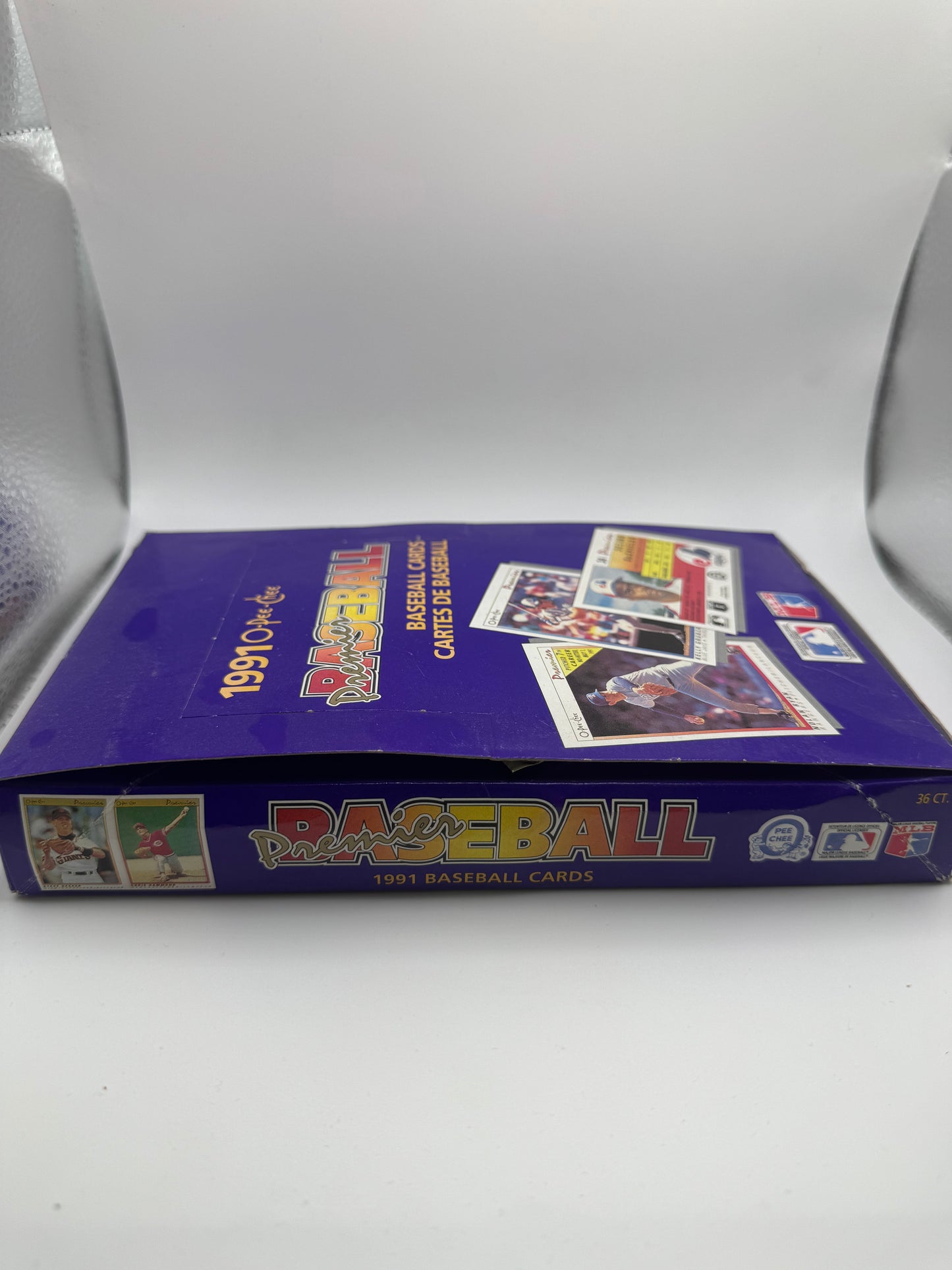 1991 O-Pee-Chee Premier Baseball Box