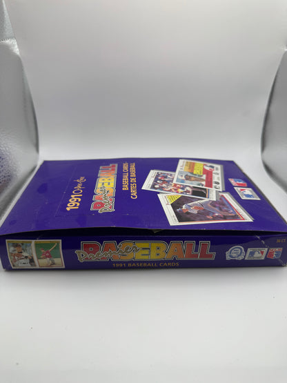 1991 O-Pee-Chee Premier Baseball Box