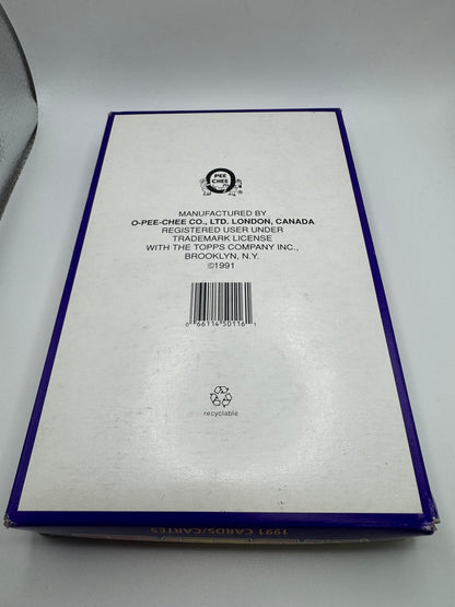 1991 O-Pee-Chee Premier Baseball Box