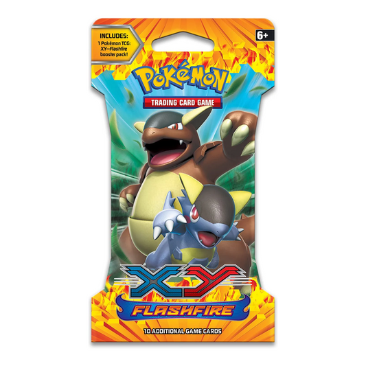 XY Flashfire Sleeved Booster Pack (10 Cards)