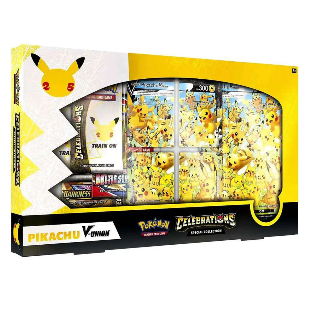 Pokemon Pikachu V-Union Celebrations Special Collection