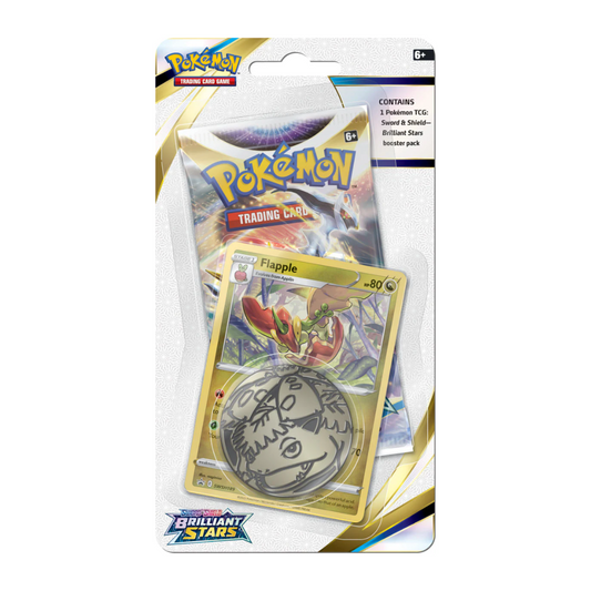 Sword & Shield - Brilliant Stars Single Pack Blister (Flapple)