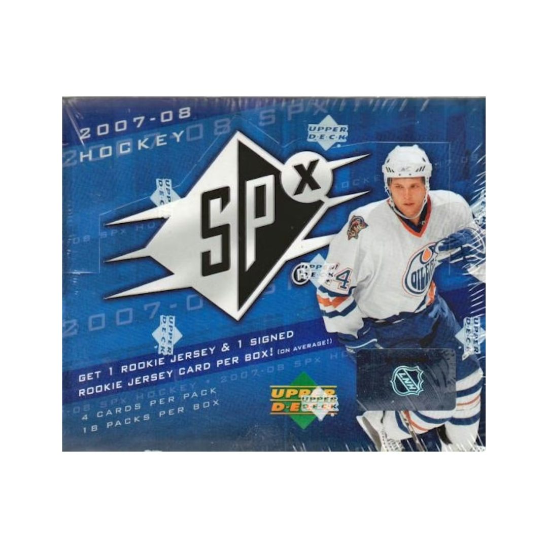 2007-08 Upper Deck SPx Hockey Hobby Box