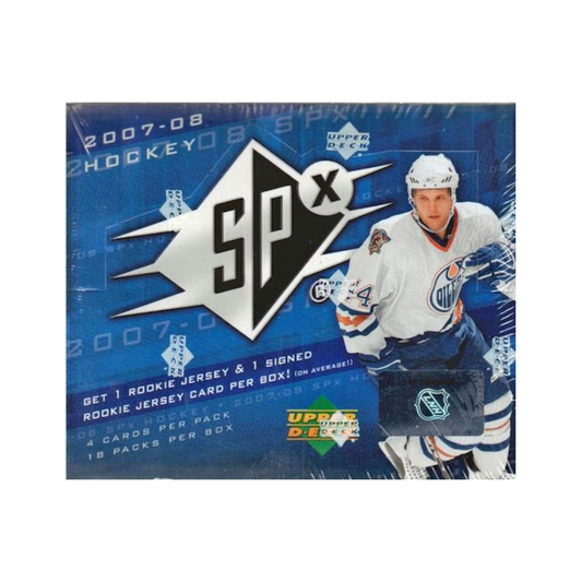 2007-08 Upper Deck SPx Hockey Hobby Box
