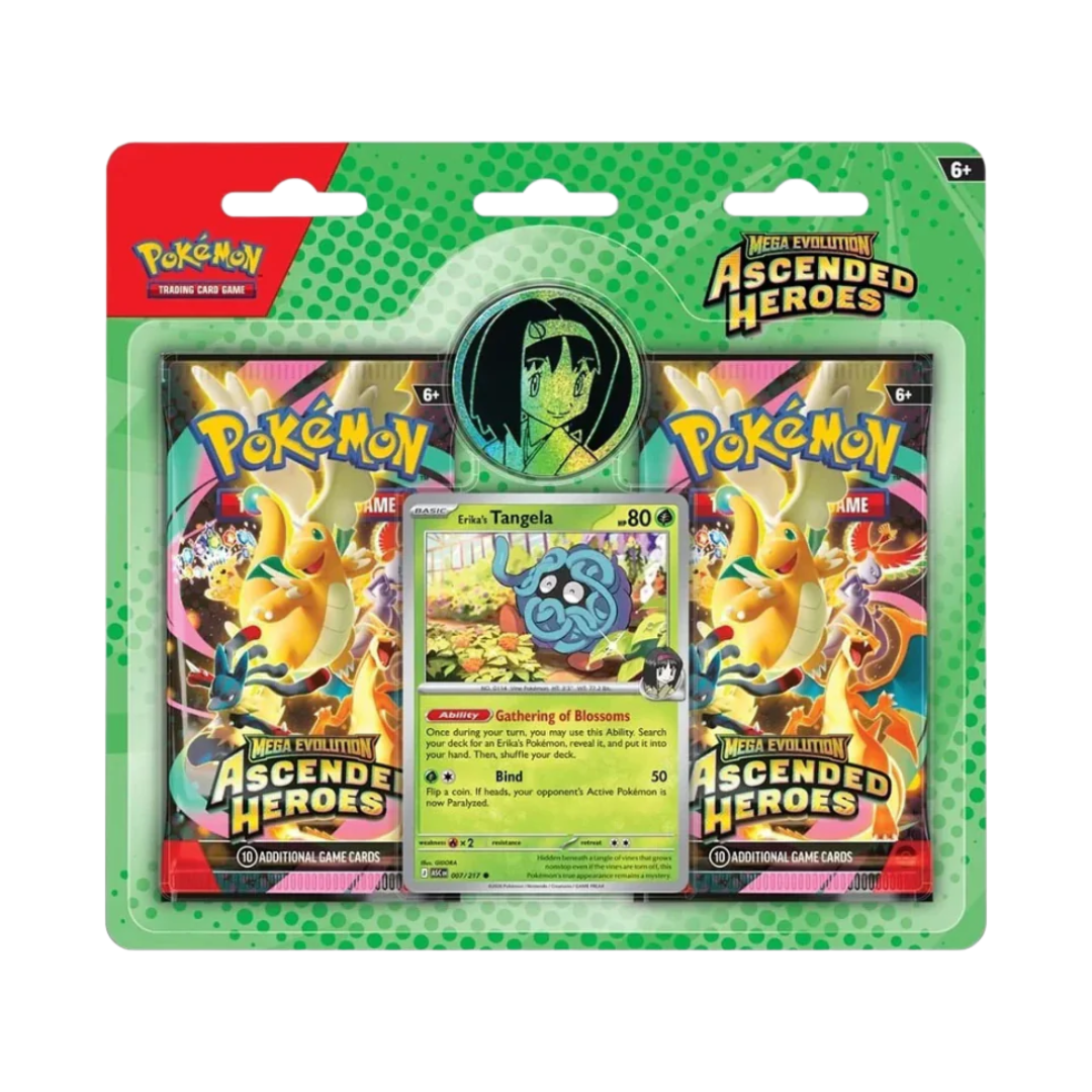 Pokémon TCG - Mega Evolution Ascended Heroes - 2 Pack Blister