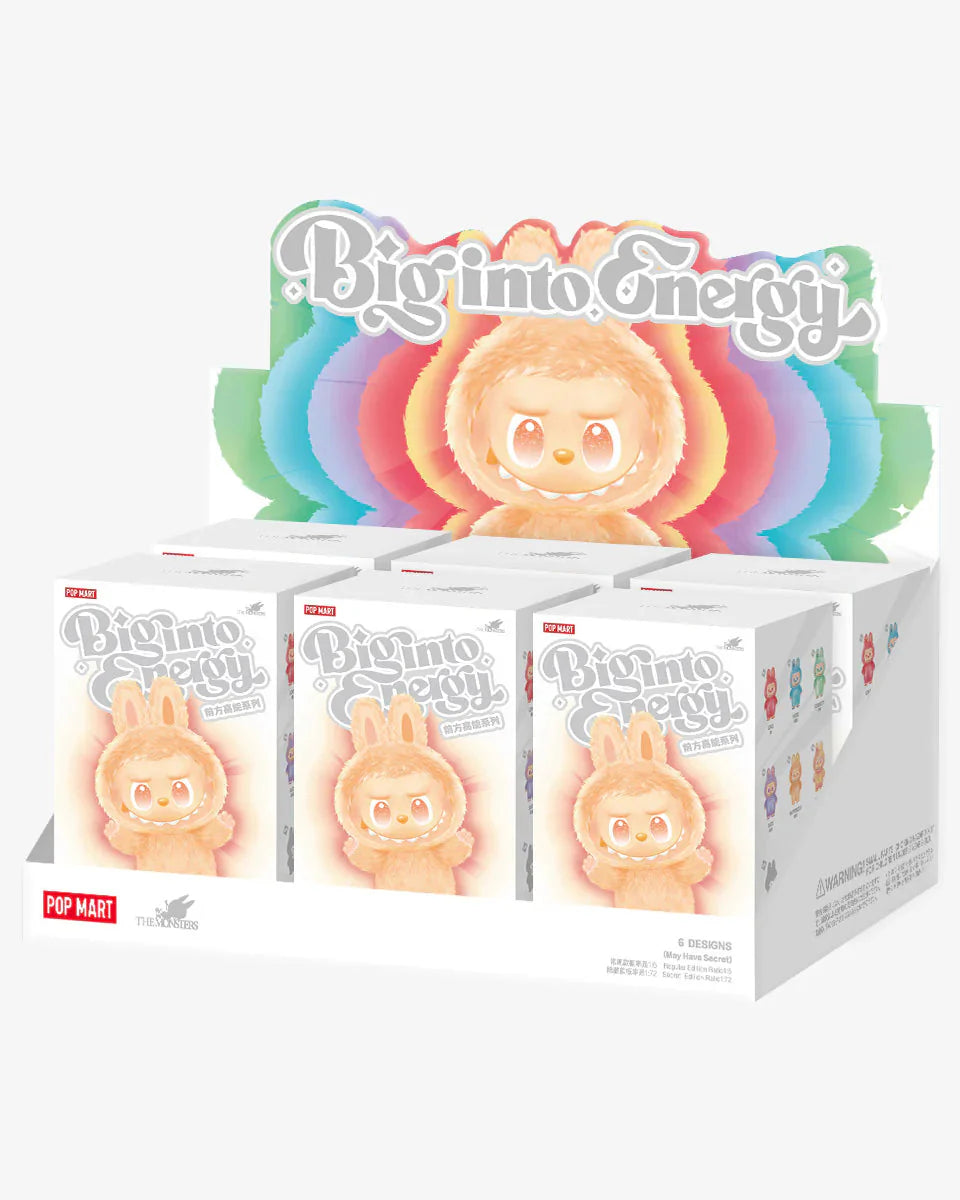 AUTHENTIC LABUBU - AUTHENTIC LABUBU - THE MONSTERS - Big into Energy - Vinyl Plush Pendant Blind Box