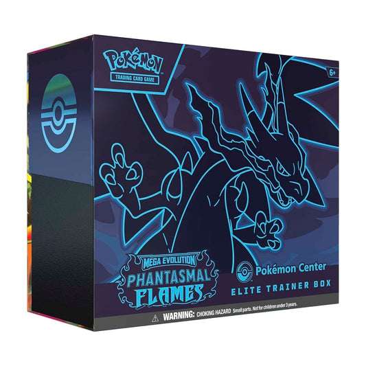 Pokémon TCG: Mega Evolution Phantasmal Flames Pokémon Center Elite Trainer Box