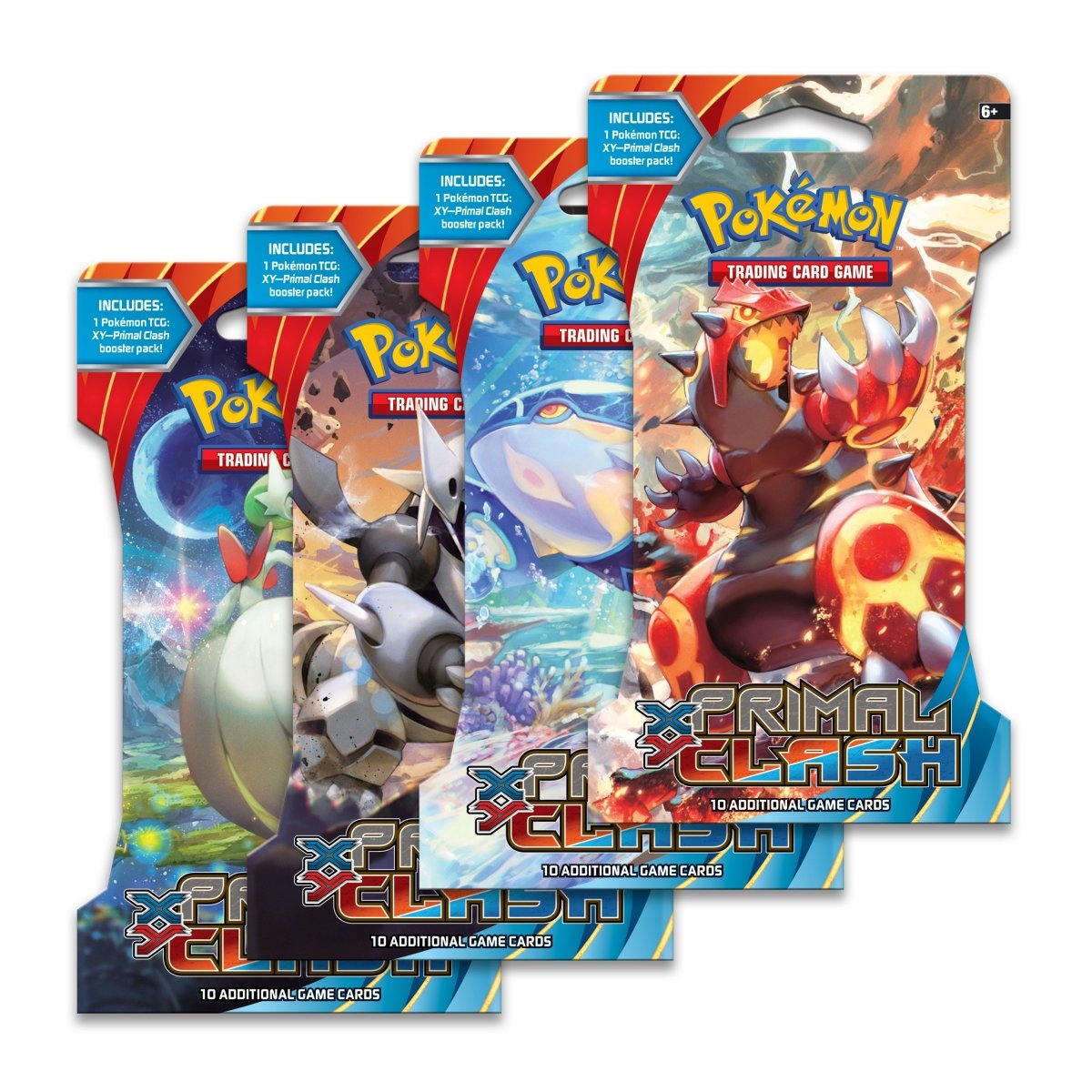 XY-Primal Clash Sleeved Booster Pack (10 Cards)