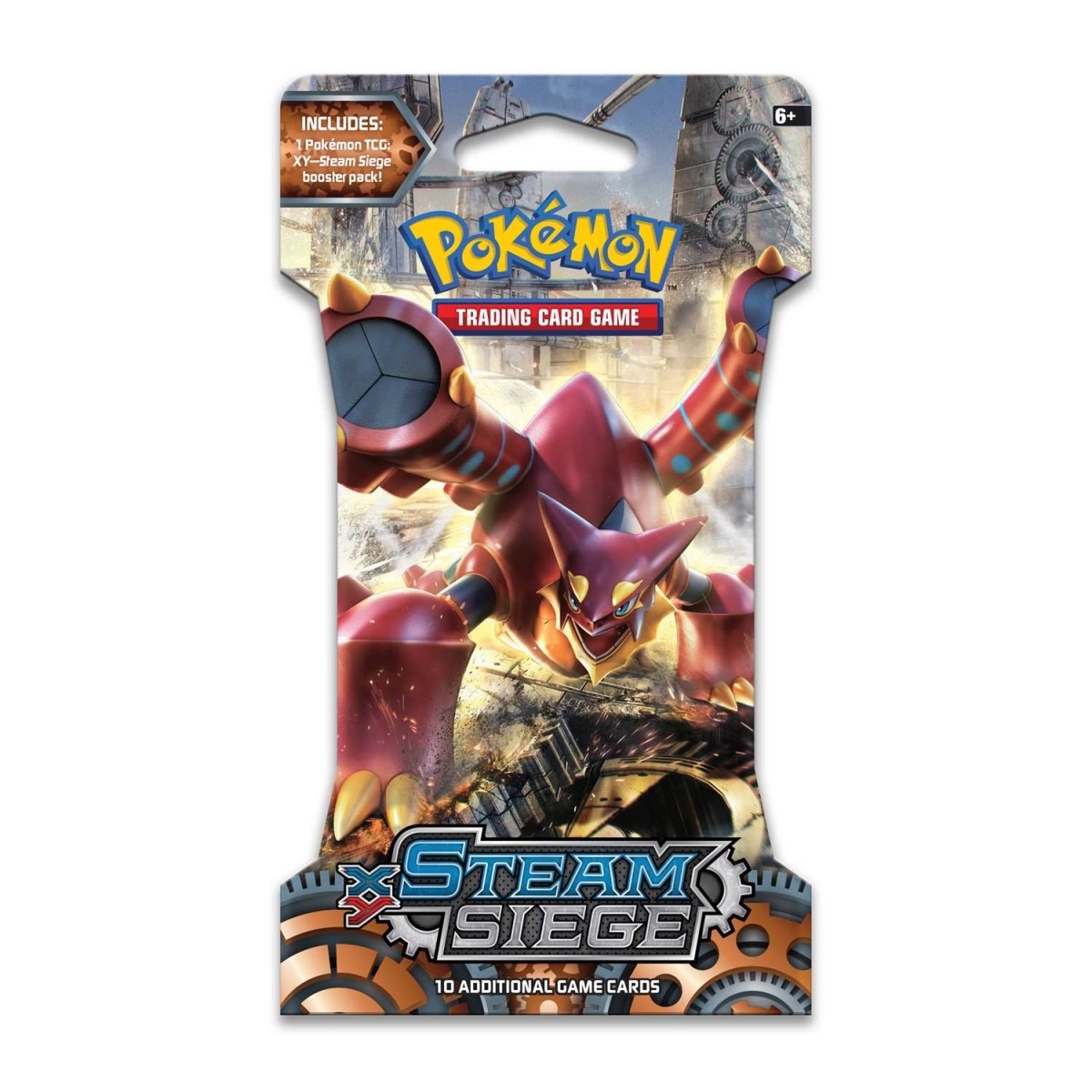 XY-Steam Siege Sleeved Booster Pack (10 Cards)