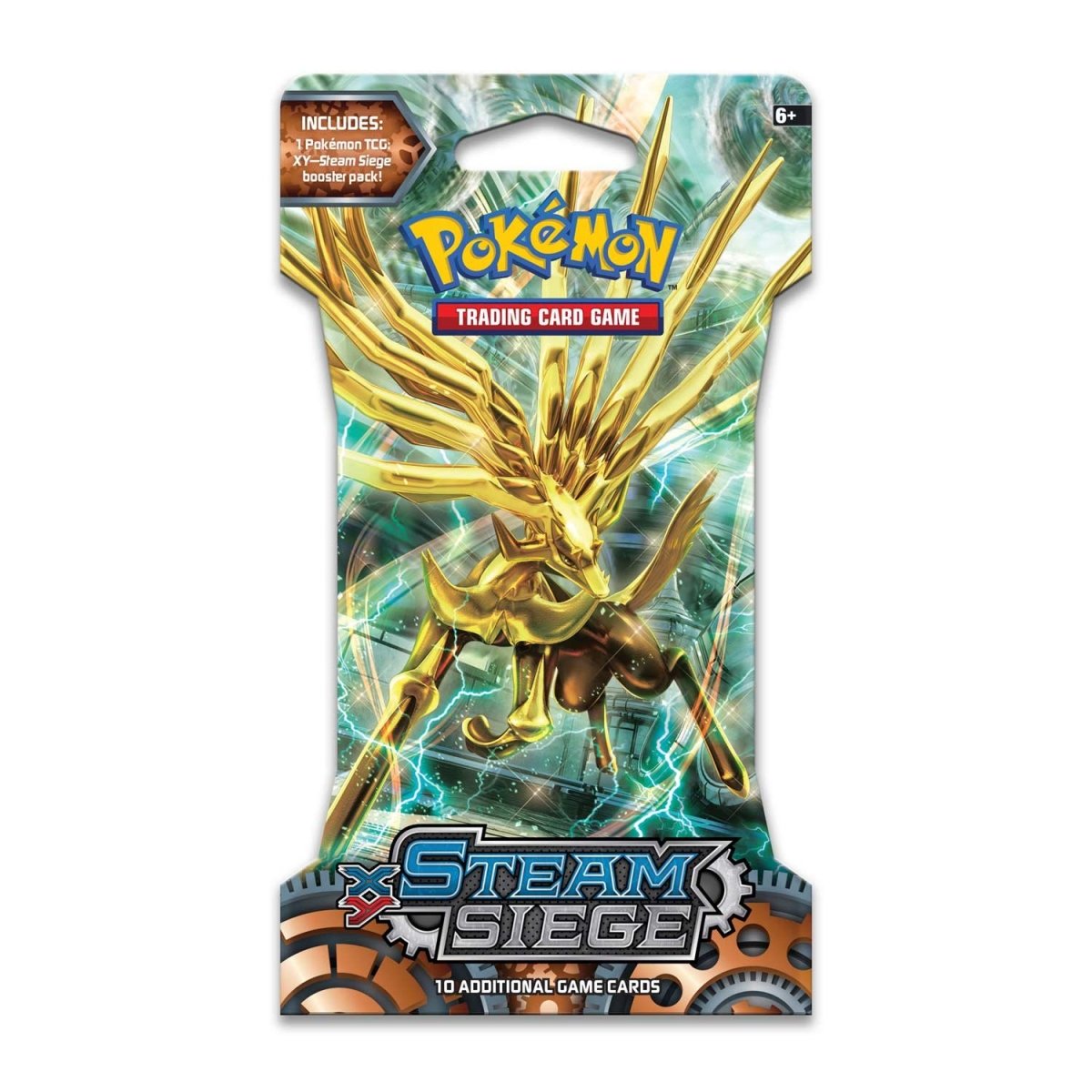 XY-Steam Siege Sleeved Booster Pack (10 Cards)