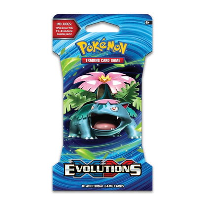 XY-Evolutions Sleeved Booster Pack (10 cards)