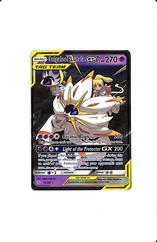 SOLGALEO & LUNALA GX TAG TEAM 75/236