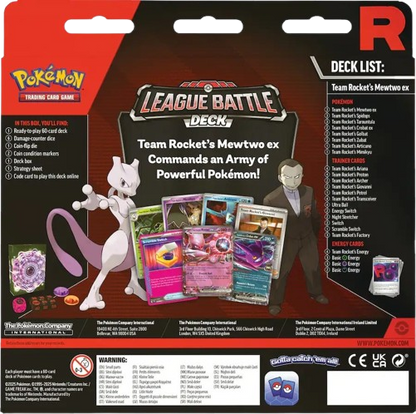 Pokemon - League Battle Deck - Team Rocket’s Mewtwo ex