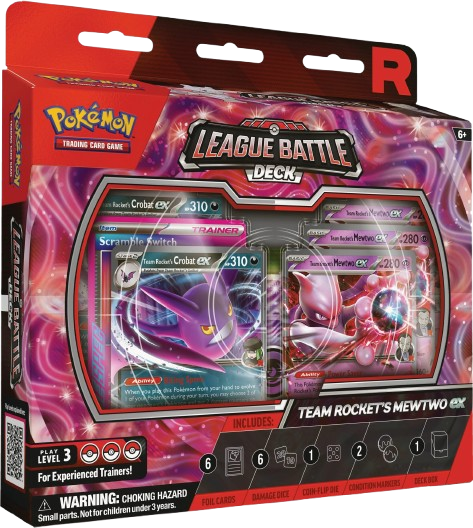 Pokemon - League Battle Deck - Team Rocket’s Mewtwo ex