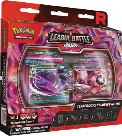 Pokemon - League Battle Deck - Team Rocket’s Mewtwo ex