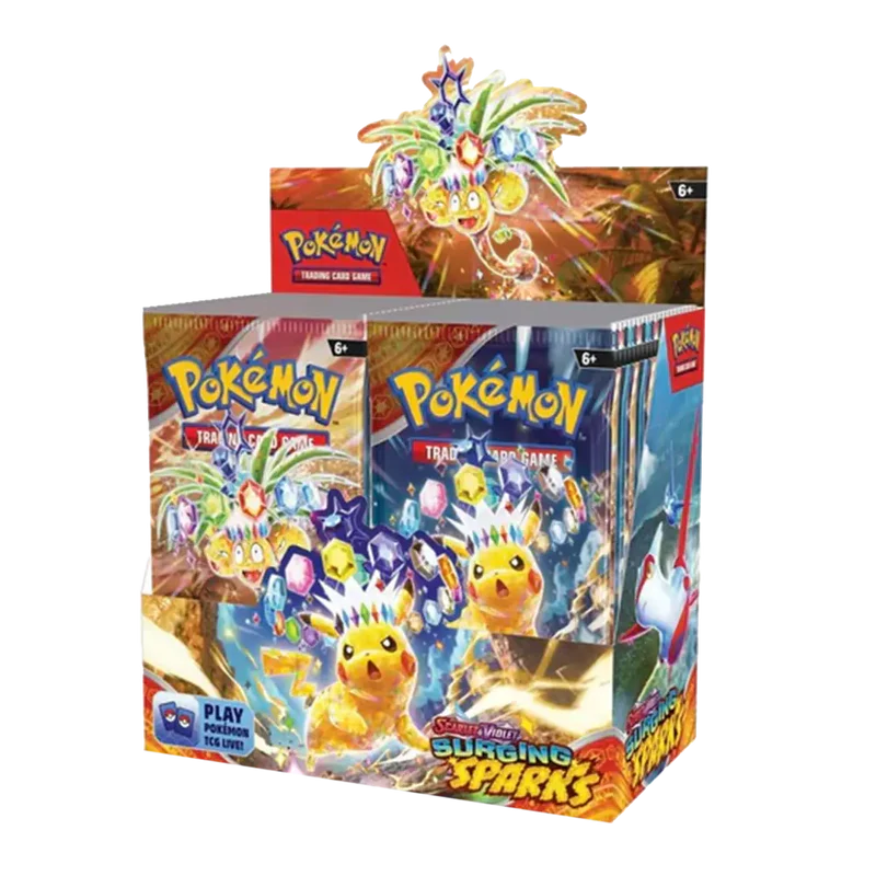 Pokémon Scarlet and Violet Surging Sparks Booster Box