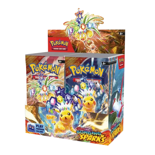 Pokémon Scarlet and Violet Surging Sparks Booster Box