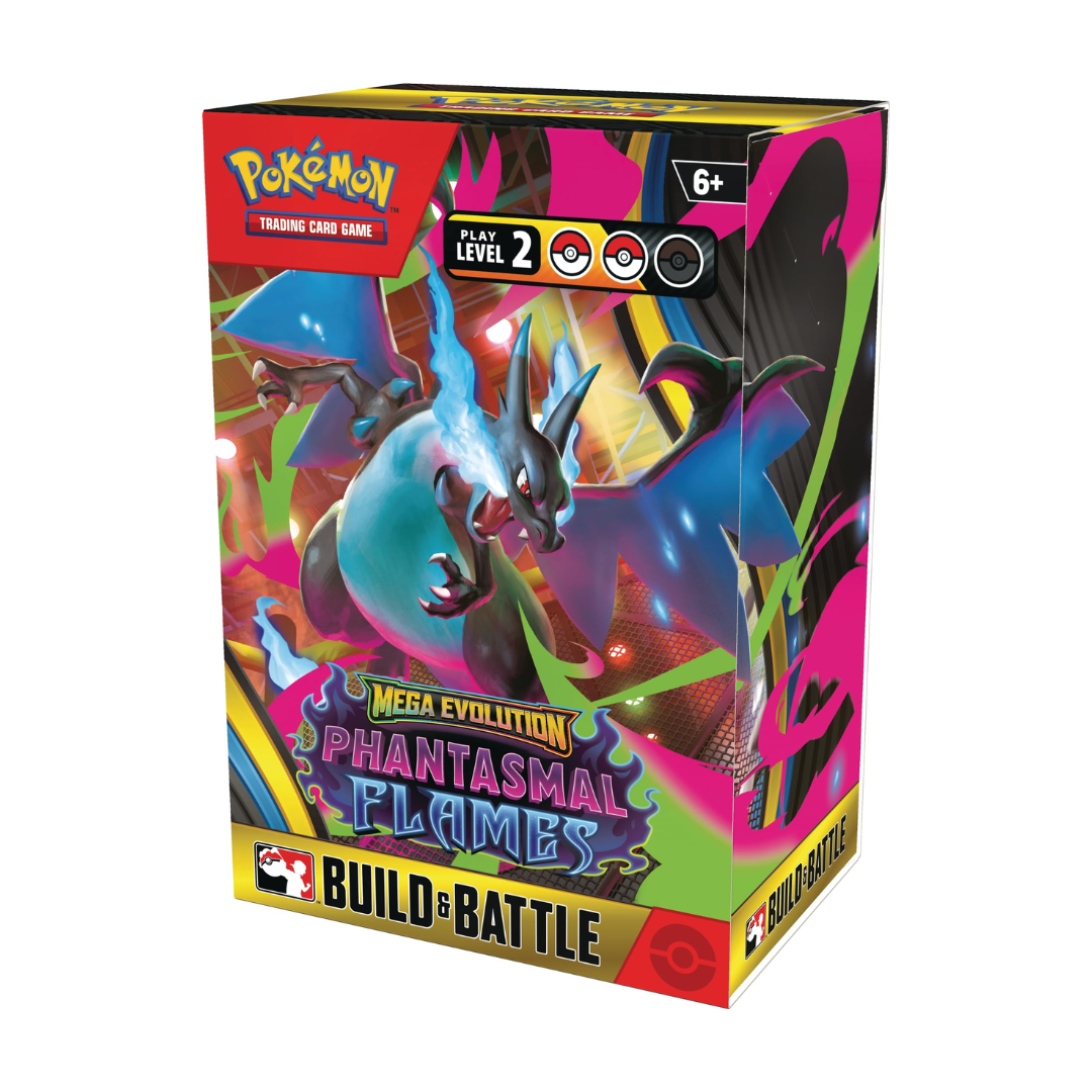 Pokémon TCG Mega Evolution - Phantasmal Flames Build & Battle Box