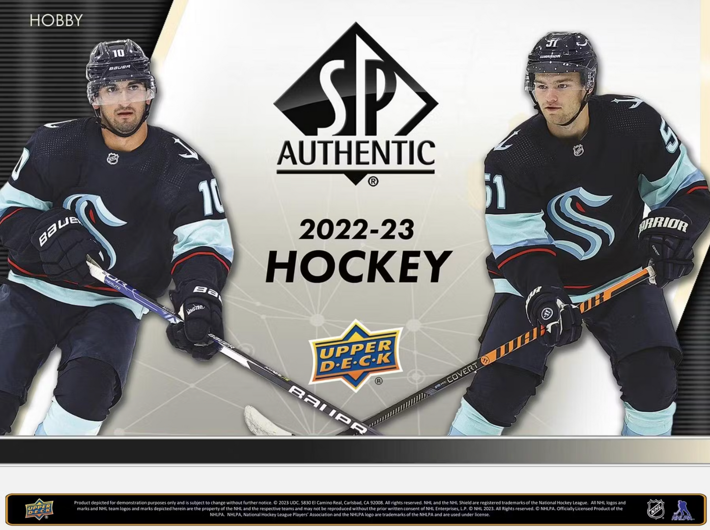 2022-23 Upper Deck SP Authentic Hockey Hobby Box