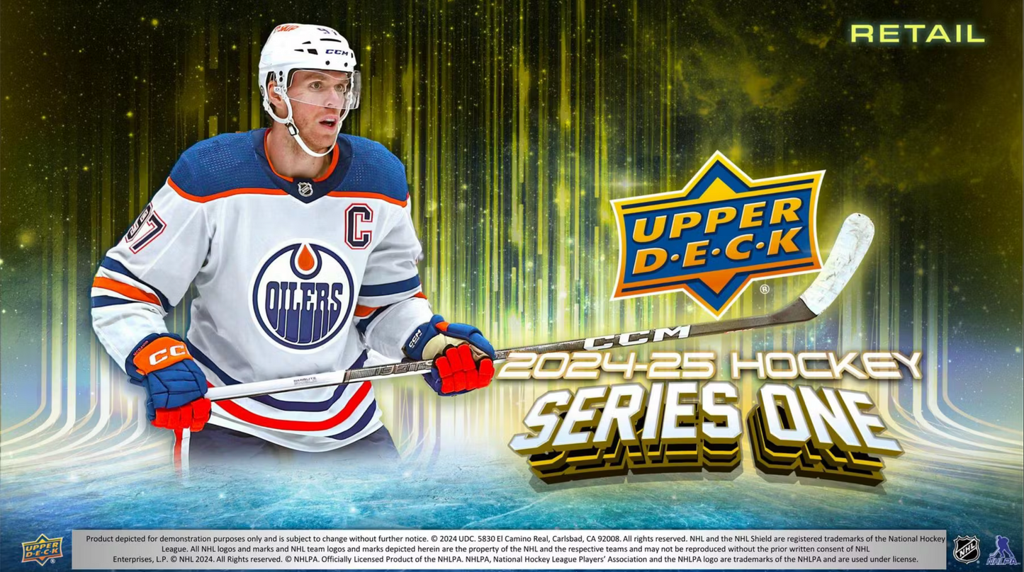 2024/25 Upper Deck Series 1 Hockey Tin