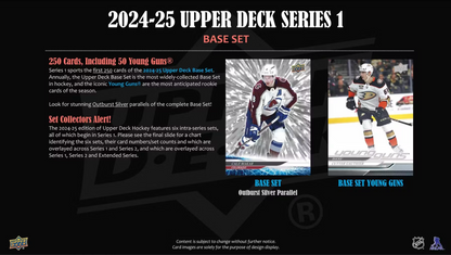 2024/25 Upper Deck Series 1 Hockey Tin