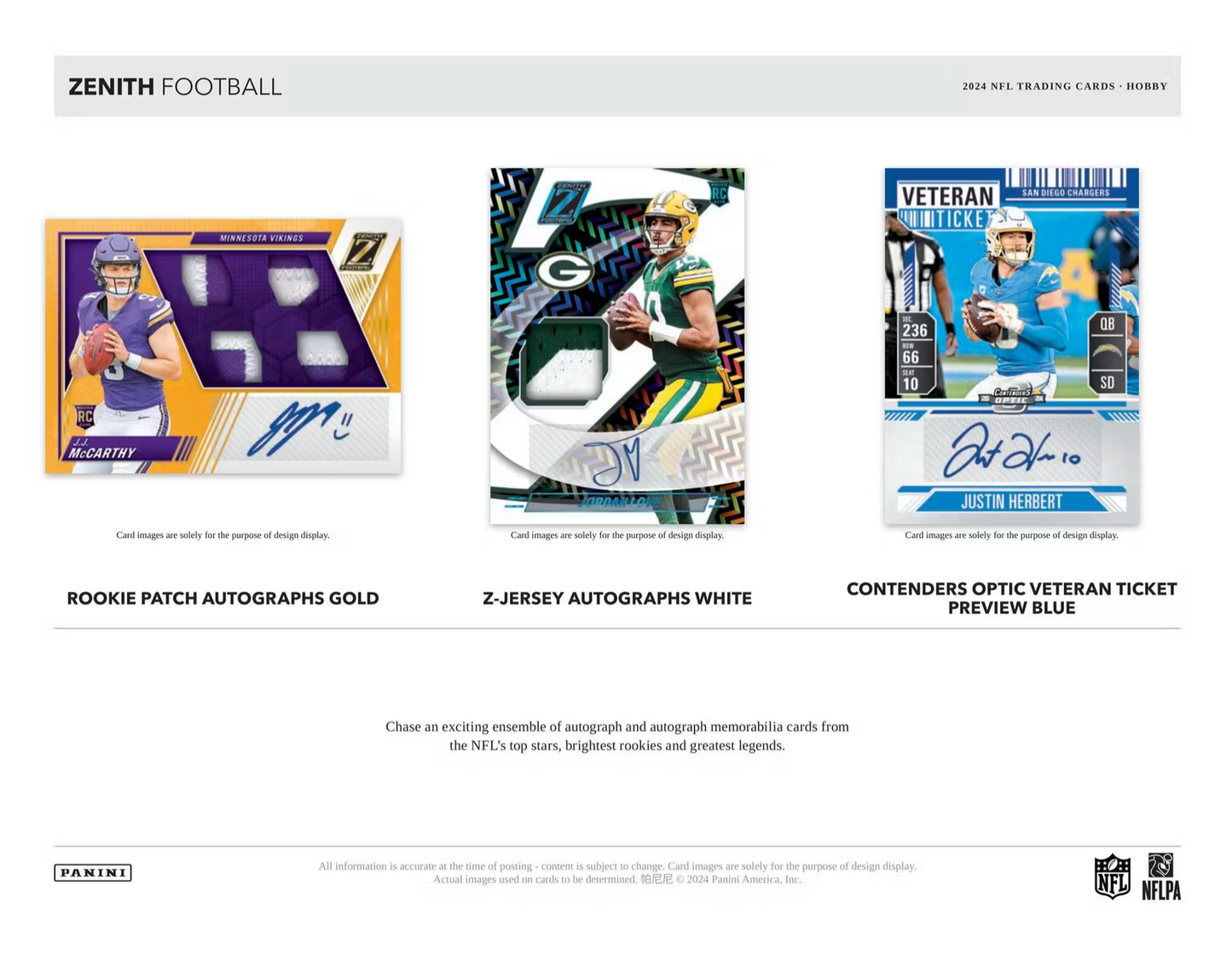 2024 Panini Zenith Hobby Box