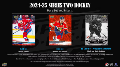 2024-25 Upper Deck Series 2 Hockey Hobby Box