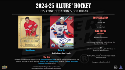 2024-25 Upper Deck Allure Hockey Hobby Box