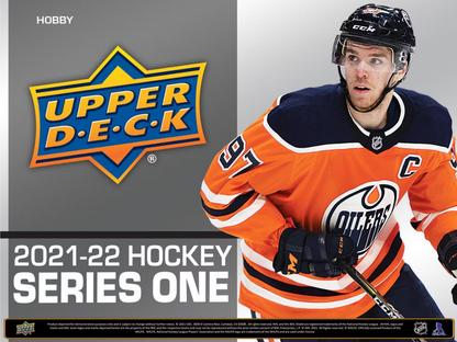 2021-22 Upper Deck Series 1 Hockey Hobby Box