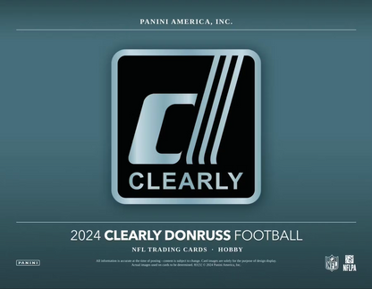 2024 Panini Donruss Clearly Football Hobby Box
