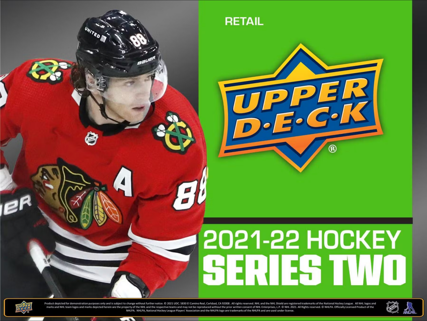2021/22 Upper Deck Series 2 Hockey Tin