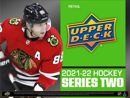2021/22 Upper Deck Series 2 Hockey Tin