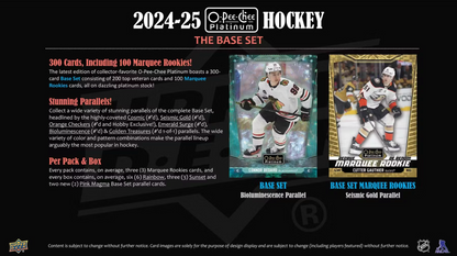 2024/25 Upper Deck O-Pee-Chee Platinum Hockey Hobby Box