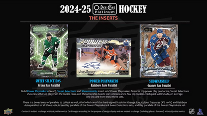 2024/25 Upper Deck O-Pee-Chee Platinum Hockey Hobby Box