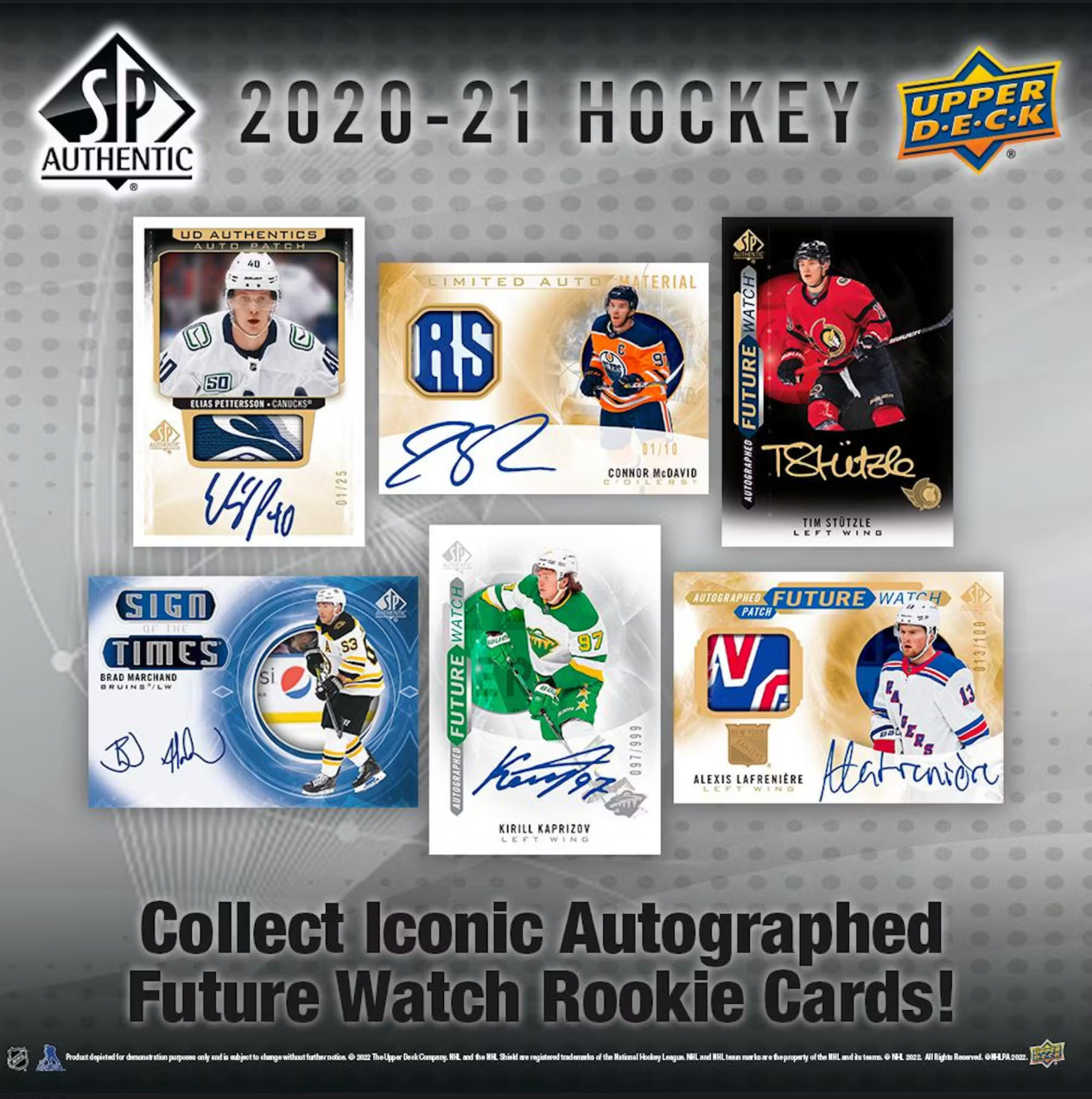2020/21 Upper Deck SP Authentic Hockey Hobby Box