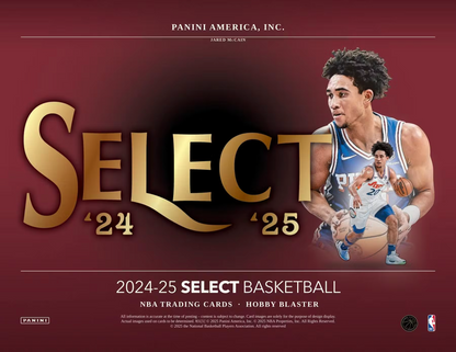 2024-25 Panini NBA Select Basketball Trading Card Hobby Blaster Box