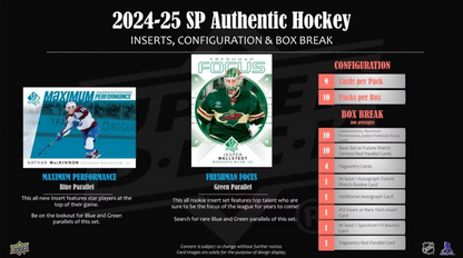 2024-25 Upper Deck SP Authentic Hobby Box