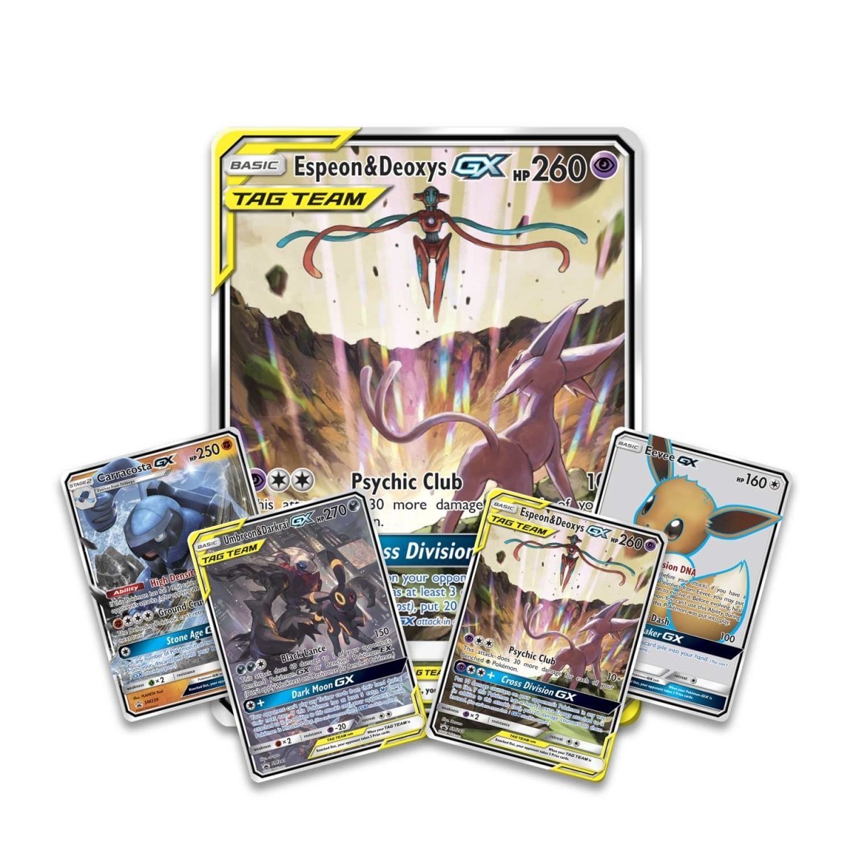 TAG TEAM Powers Collection (Espeon & Deoxys-GX)