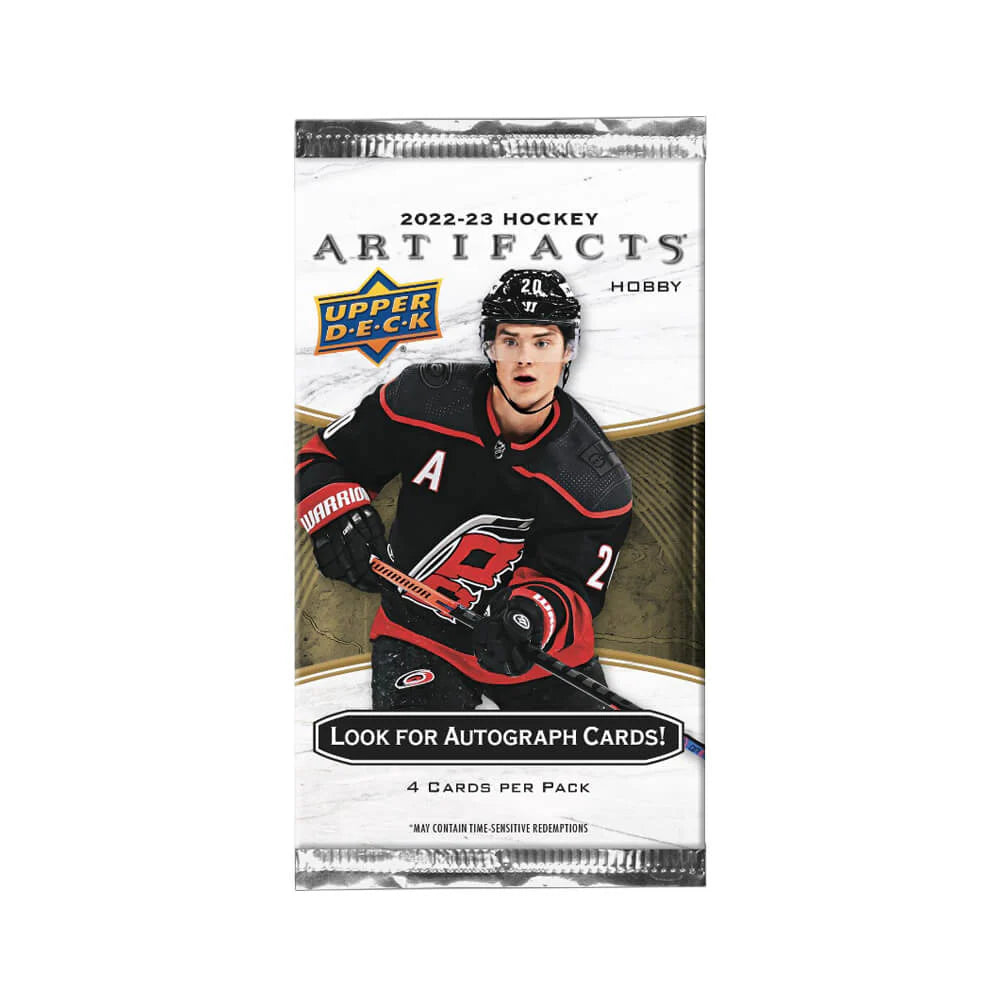 2022/23 Upper Deck Artifacts Hockey Hobby Pack