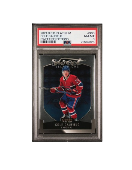2021 O.P.C PLATINUM COLE CAUFIELD SWEET SELECTIONS PSA 8