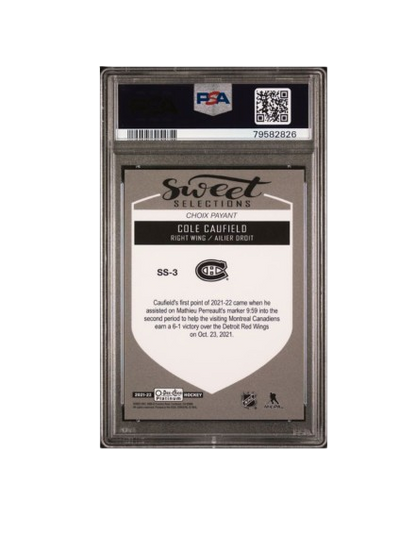 2021 O.P.C PLATINUM COLE CAUFIELD SWEET SELECTIONS PSA 8