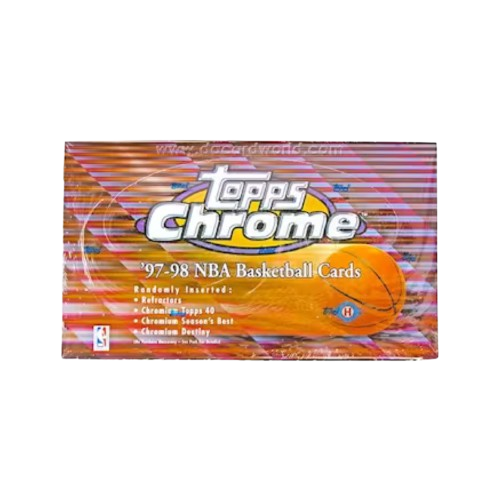 1997/98 Topps Chrome Basketball Hobby Box