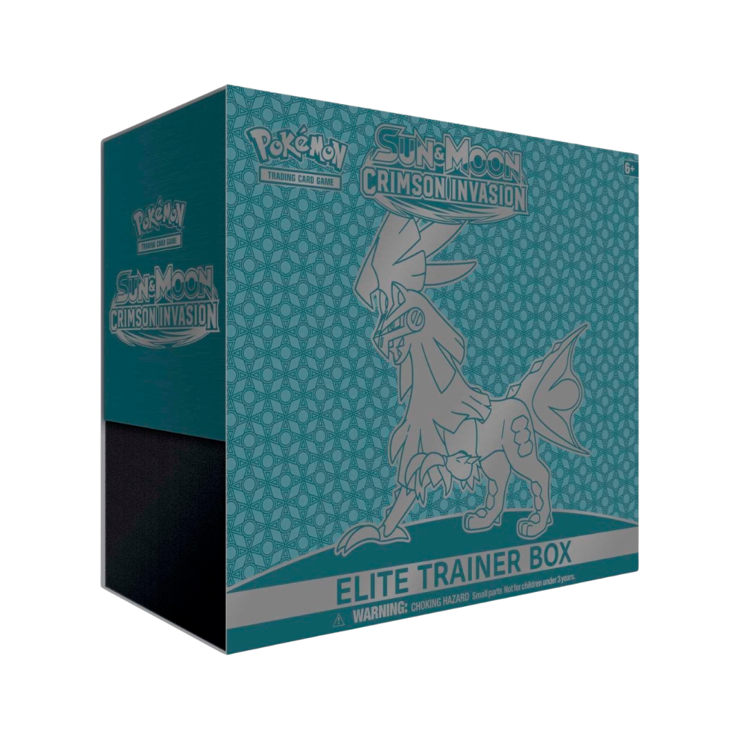 Sun & Moon-Crimson Invasion Elite Trainer Box