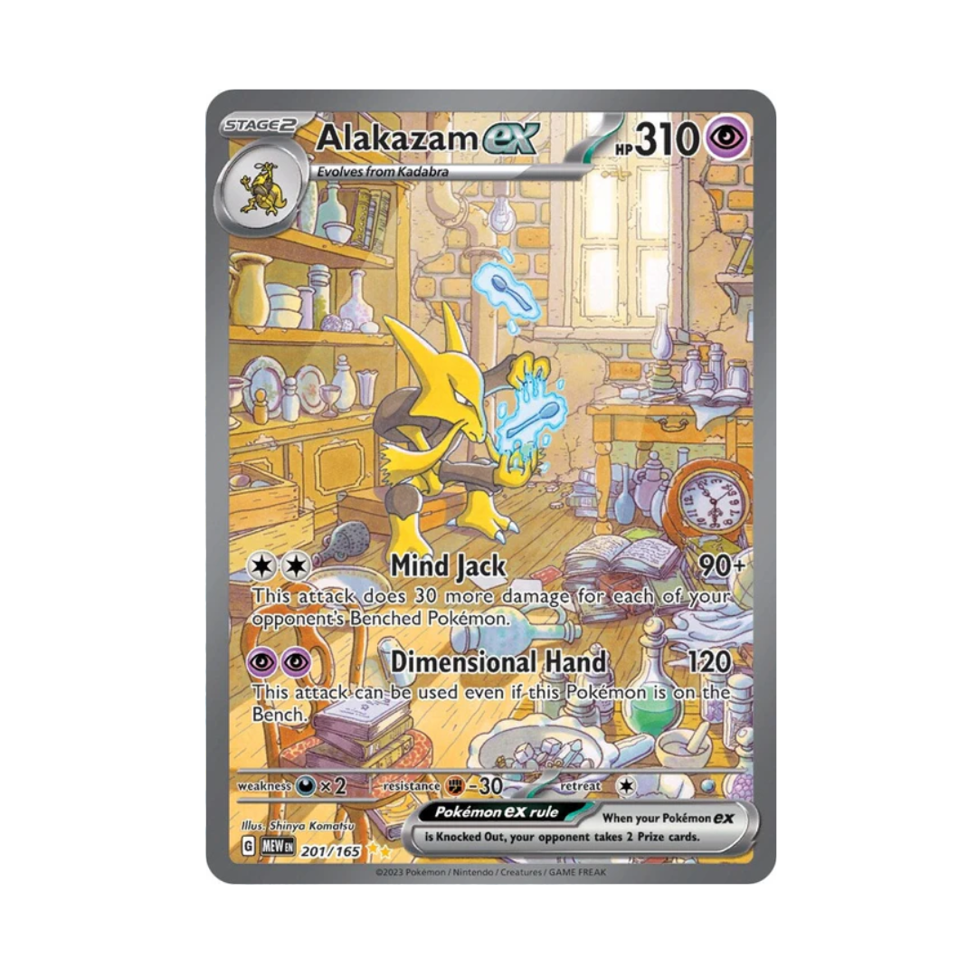 Alakazam EX 201/165