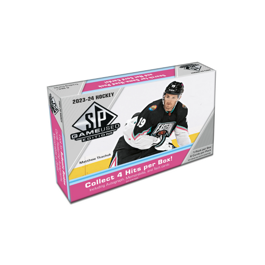2023-24 Upper Deck SP Game Used Hockey Hobby Box