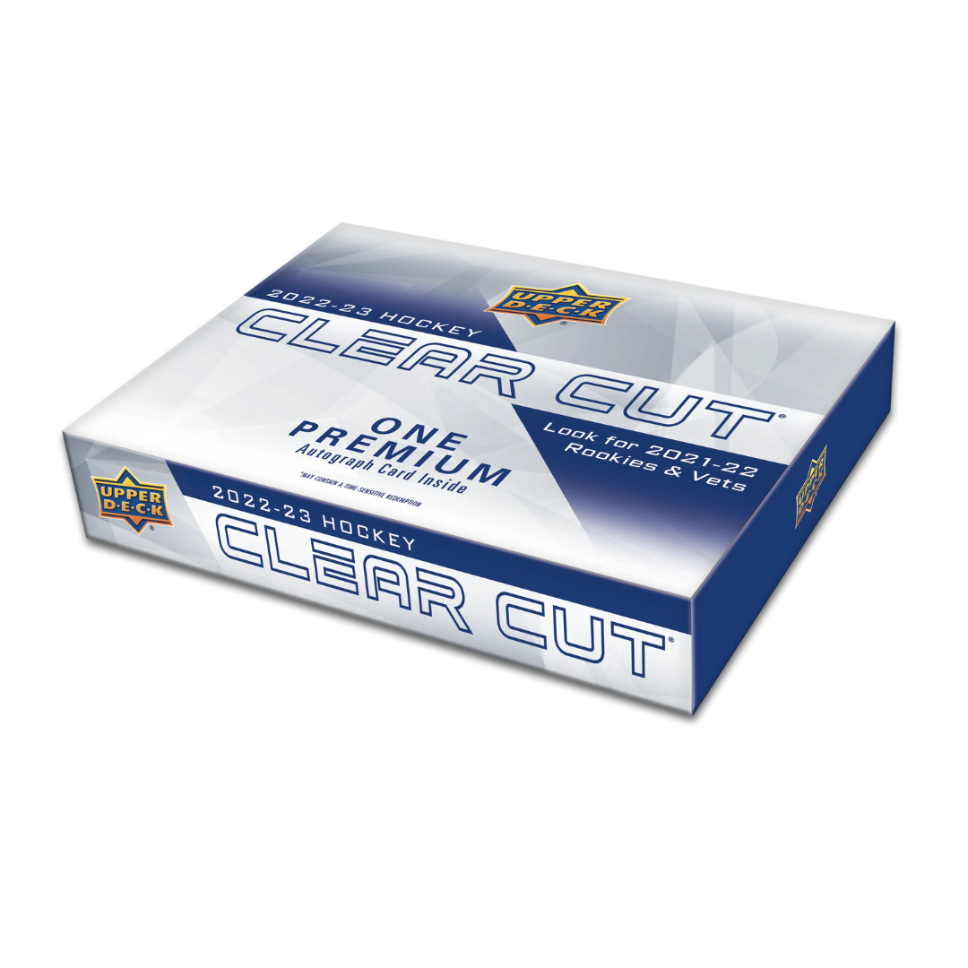 2022-23 Upper Deck Clear Cut Hockey Hobby Box