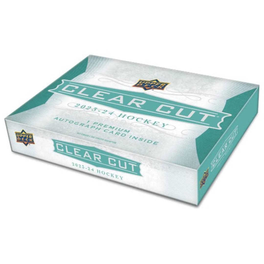 2023-24 Upper Deck Clear Cut Hockey Hobby Box