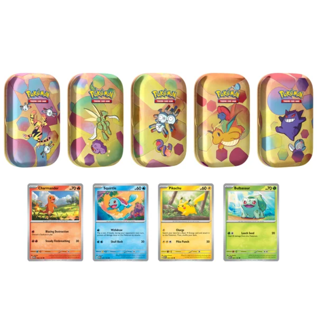 Scarlet & Violet 151 Mini Tin 5-pack (Set A)